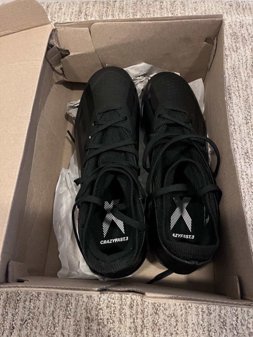 NEW Adidas Crazyfast Cleats Men's 7